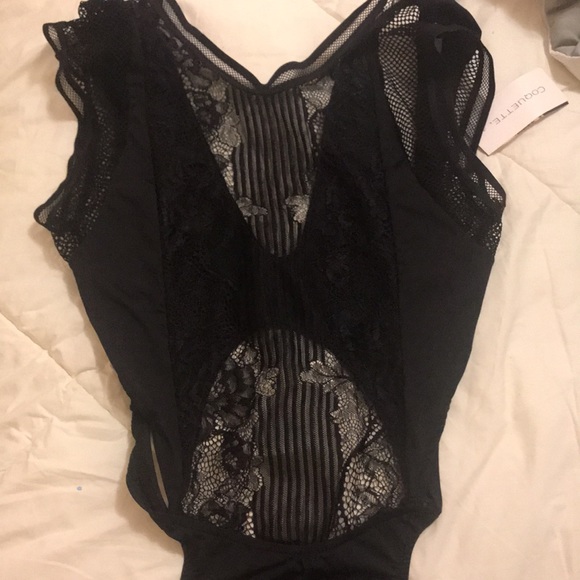 NWT Coquette Lingerie Dance Strip Outfit Black - Picture 2 of 3